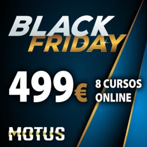 Black Friday Motus - 8 Cursos a 499€